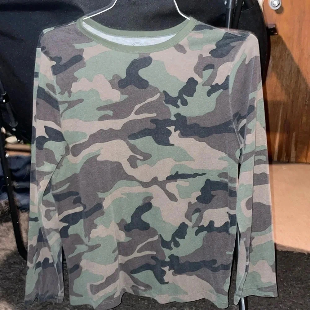 Wonder Nation -  XL (16) - camo - long sleeve -  cotton shirt​​